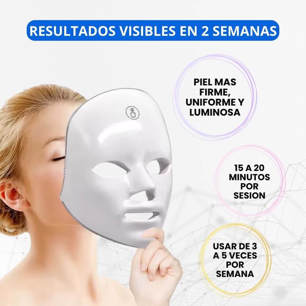 LumiDerm™ Máscara Facial Led