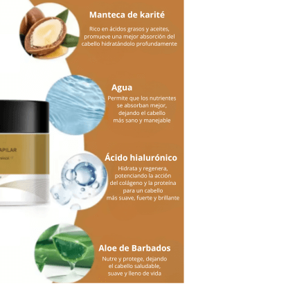 Mascarilla Capilar de Keratina 300ml