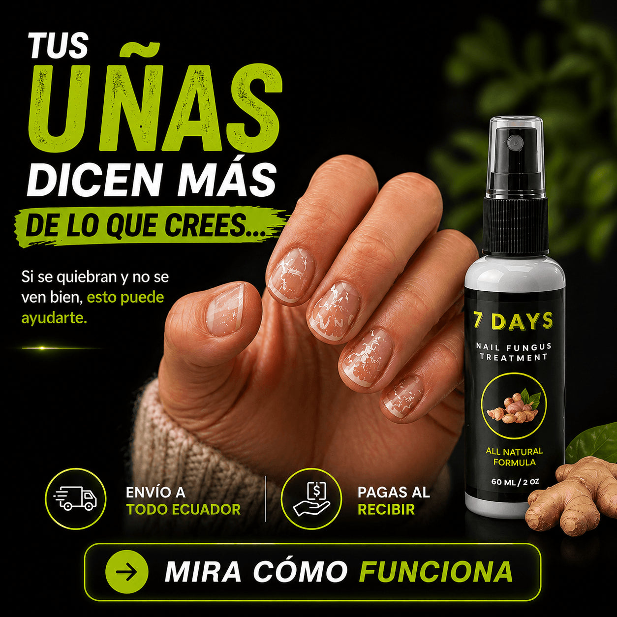 7 Days Nails - Cuidado para Uñas Débiles