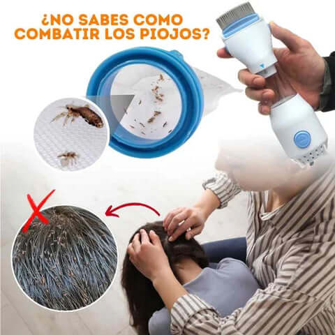 Aspiradora de piojos y liendras