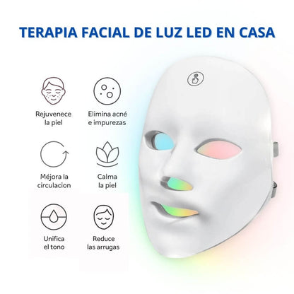 LumiDerm™ Máscara Facial Led