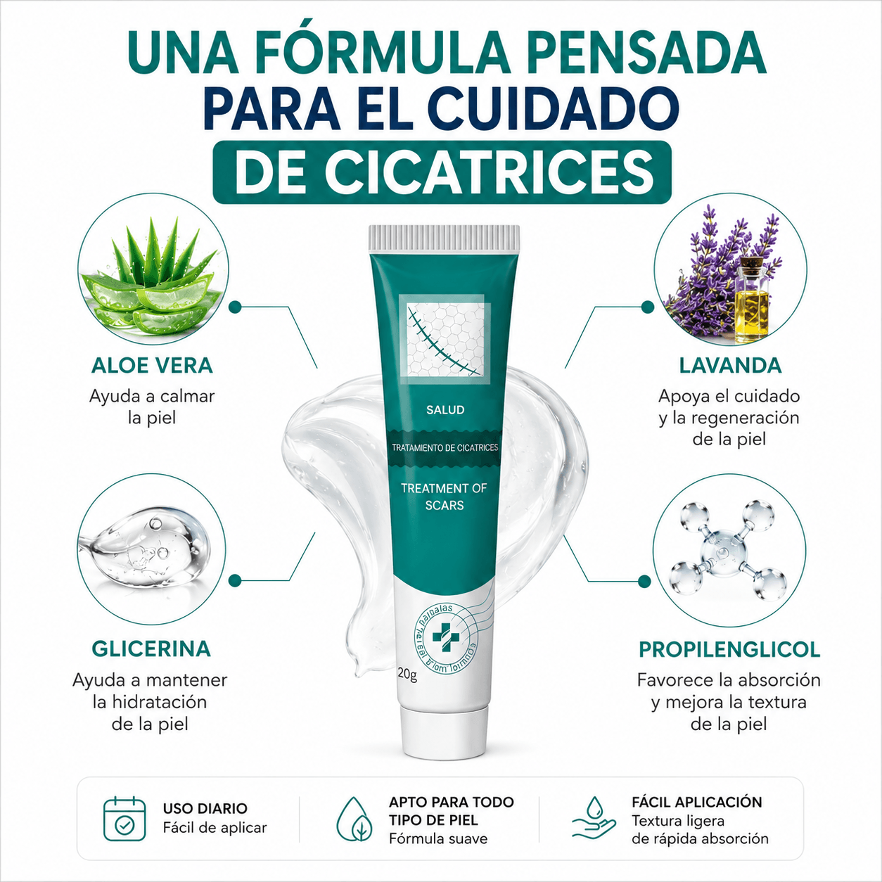 Tratamiento Clínico Avanzado para Cicatrices y Estrías™