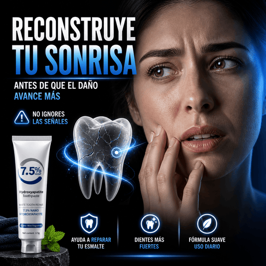 REPARA EL ESMALTE DAÑADO | ALIVIA LA SENSIBILIDAD DENTAL | BLANQUEAMIENTO NATURAL SIN QUIMICOS
