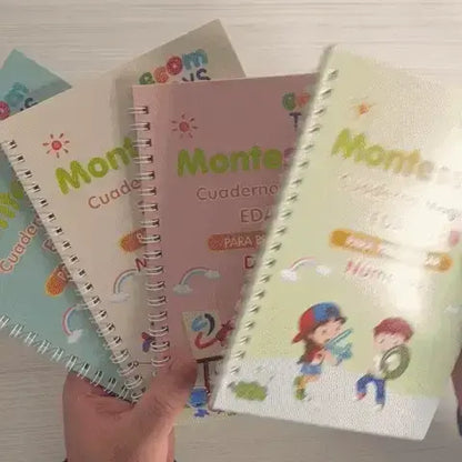 Kit de 4 Cuadernos Mágicos y Educativos