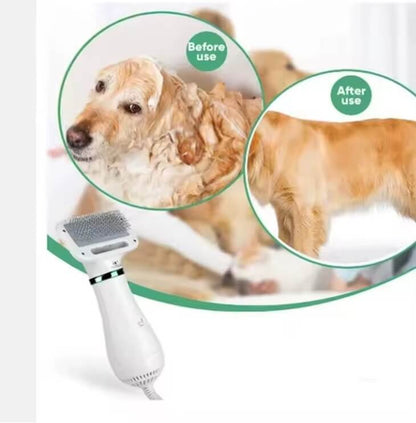 Cepillo secador para mascotas