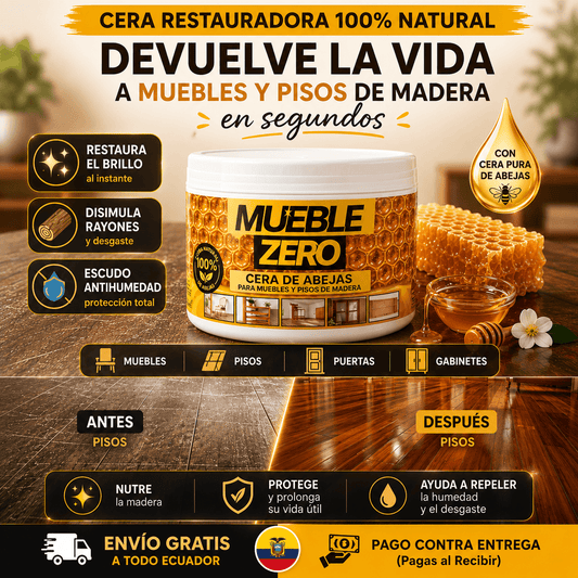 RESTAURA Y PROTEGE LA MADERA EN SEGUNDOS - CERA ZERO®
