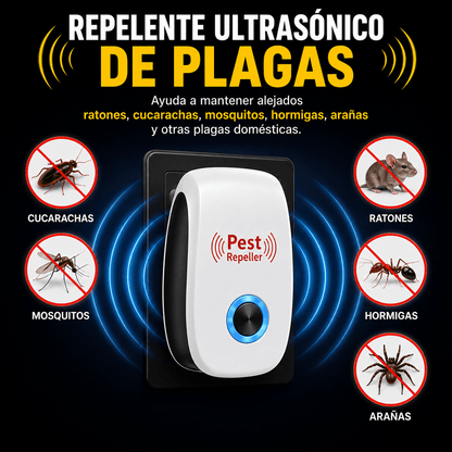 Mini Repelente Ultrasonico De Plagas