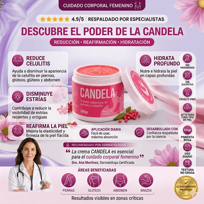 Crema Candela Estrias Y Celulitis