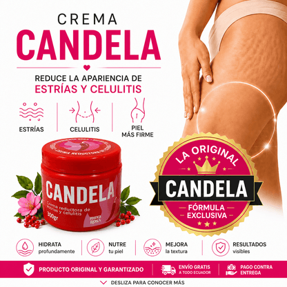Crema Candela para Estrías y Celulitis